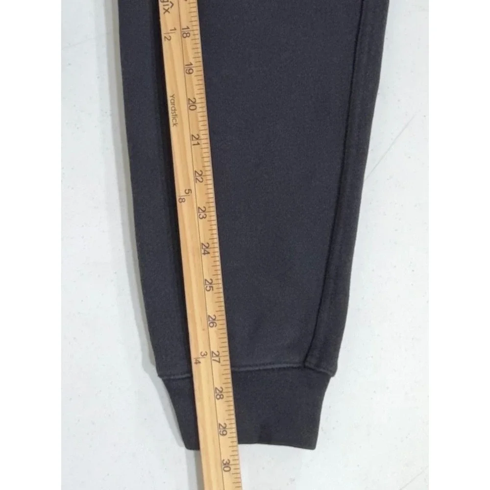 John Elliott Sweatpants Size 3 Black Drawstring Tapered Joggers French Terry USA